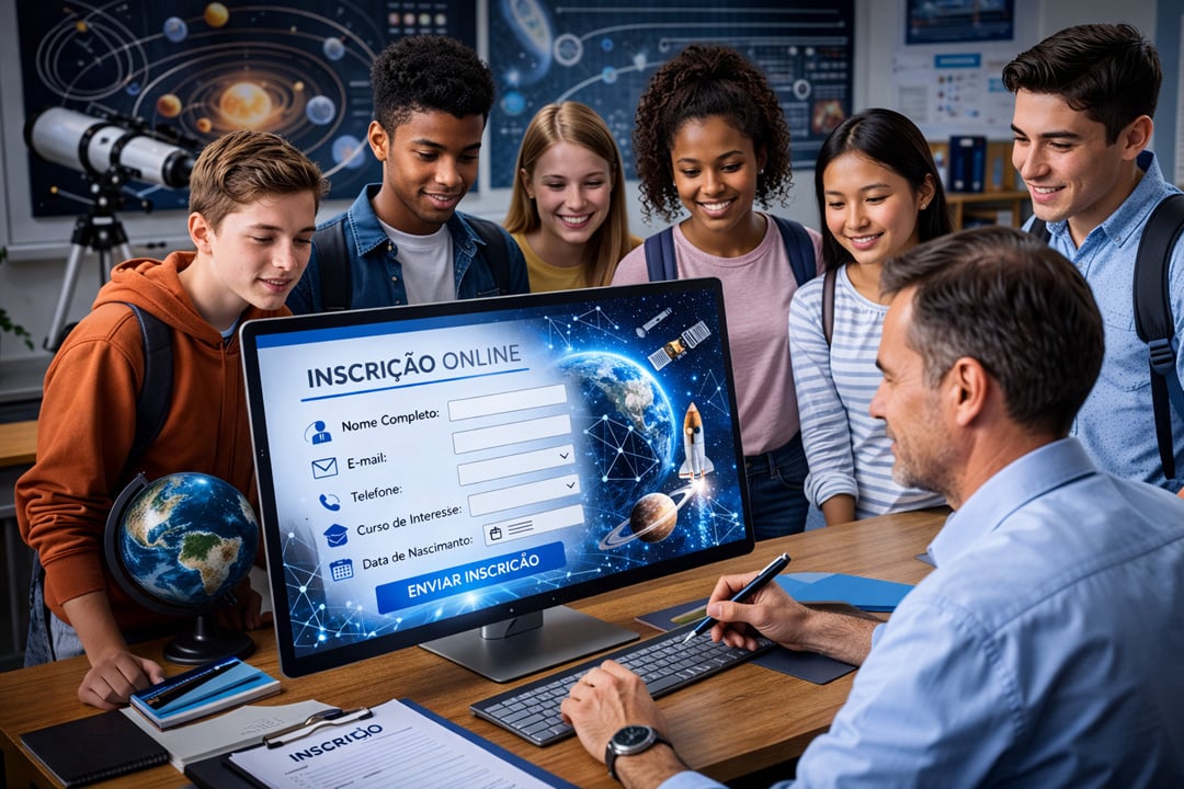 Professores, inscrevam seus alunos aqui